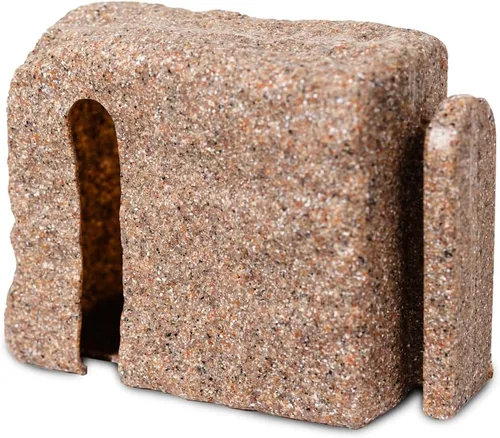 Vista 19 de Beuta Bloque de Inicio de Piedra Artificial – 7" L x 4" A x 6.5" Al – Primera Pieza de Borde de Paisaje Sin Excavación DIY Bloque de Inicio