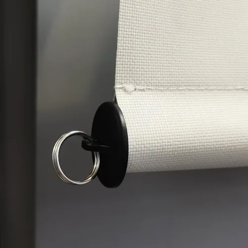 Vista 5 de Piezas de repuesto para sombra, kit de tapa elástica para persianas enrollables exteriores inalámbricas para exteriores, marrón (1 juego)