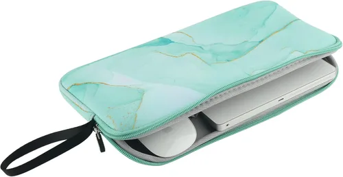 Vista 3 de Cosmos Funda de neopreno para teclado de transporte, bolsa de protección compatible con teclado mágico 1 y 2, mouse mágico, teclado inalámbrico