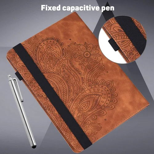 Vista 6 de ALILANG Funda para Samsung Galaxy Tab S10 Lite/S10 FE/S9 FE 10.9 pulgadas/Tab S9 11 pulgadas con lápiz capacitivo, múltiples ángulos de visión