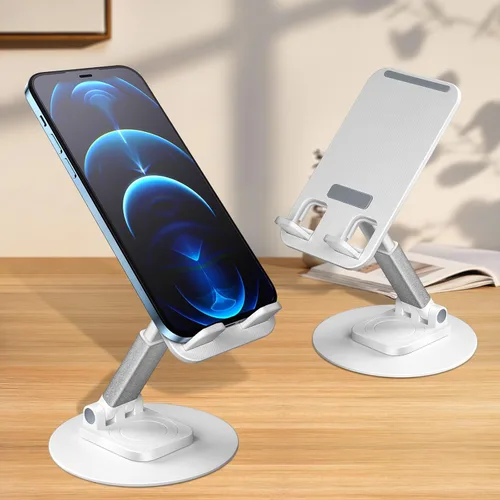 Vista 8 de XcaseBar Soporte para teléfono celular, soporte ajustable para teléfono con una base giratoria de 360°, adecuado para todos los modelos de teléfono