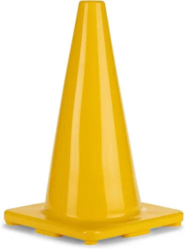 Vista 12 de Champion Sports High Visibility Flexible Vinyl Cones for Sports Training, Agility Drills, Field & Gym Marking Sets