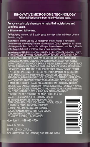 Vista 8 de Dr. Groot Champú de arcilla purificadora, cuidado coreano del cabello para cuero cabelludo graso, biotina, aceite de romero y ácido salicílico