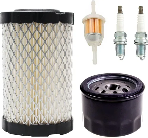 796031 Kit de ajuste de filtro de aire, compatible con Briggs and Stratton 591334 492932 696854; John Deere D100 D110 D125 D130 D140; Husqvarna
