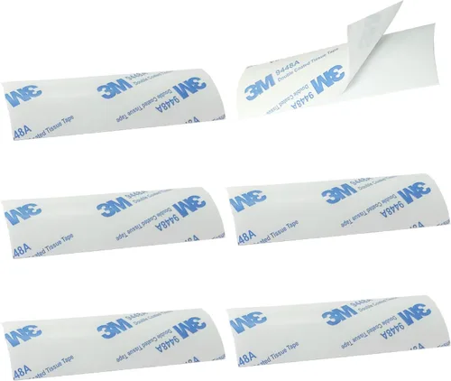 Vista 9 de 12 láminas de repuesto para persianas horizontales, mini pestañas de reparación de persianas horizontales blancas de 1 pulgada, persianas