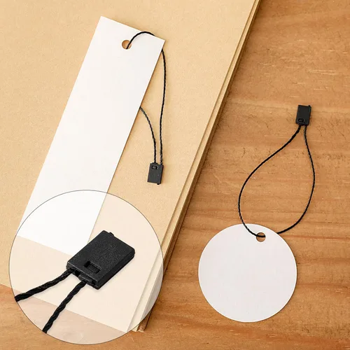 Vista 3 de 1000 piezas de nailon negro de 7 pulgadas para colgar con gancho de cierre a presión, fácil y rápido de colocar