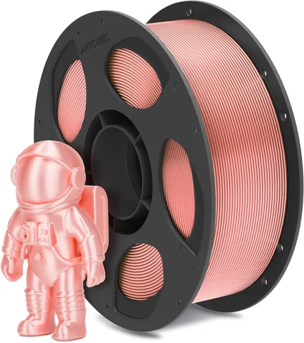 Vista 13 de ANYCUBIC - Bobina de filamentos Galaxy para impresora 3D, de PLA y purpurina brillante, de 1.75 mm y con precisión dimensional de +/- 0.03 mm, 1 kg