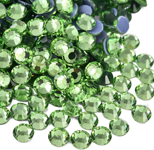 Vista 99 de Hot Fix - Diamantes de imitación de cristal con parte trasera plana, gemas de 0.189 in (20 ss, 1440 piezas, zafiro)