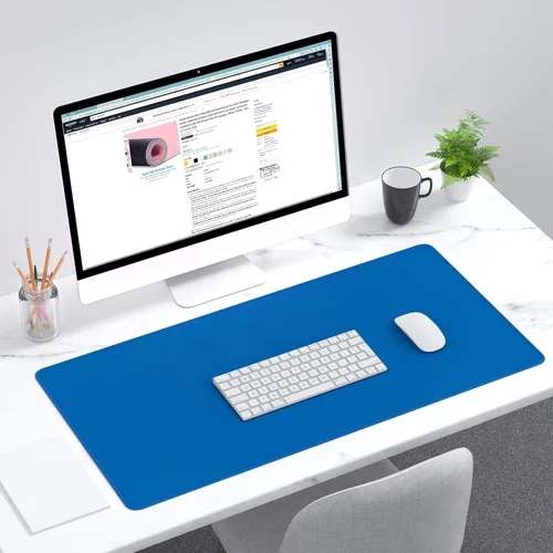 Vista 52 de Dapesuom Alfombrilla grande para mouse, alfombrilla de mouse para juegos extendida con bordes cosidos, alfombrillas de escritorio de tamaño completo