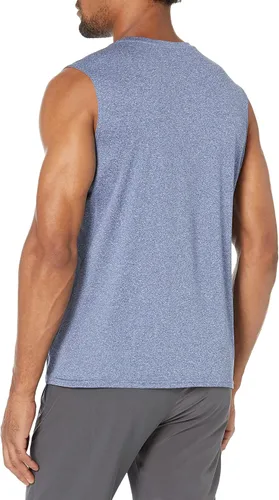 Vista 2 de Tienda Essentials Camisa Tech Stretch Muscle para hombre