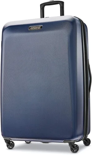 Vista 39 de American Tourister Moonlight - Maleta rígida expandible con ruedas giratorias, Palm Trees, Equipaje de mano, 21 pulg.