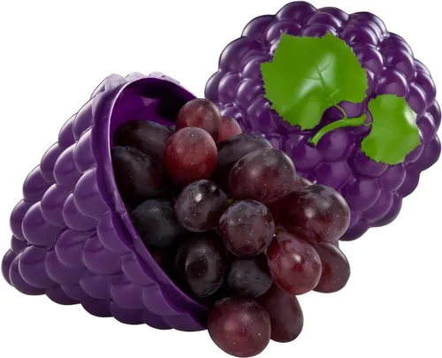 Vista 2 de Hutzler Grapes To-Go Bento Box, color morado