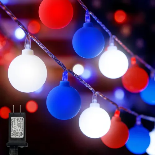 Vista 29 de Cadena de luces de Navidad ultrabrillantes, mini luces amarillas de 100 unidades y 19.6 pies de largo, UL listadas, bombilla incandescente