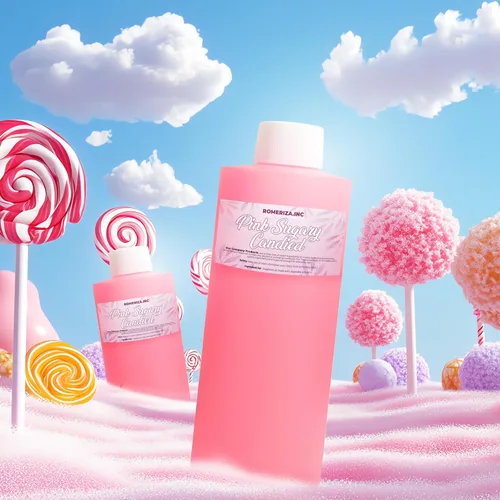 Vista 2 de Aceite Corporal de Fragancia Natural de Azúcar Rosa Caramelizado - Perfume de Aceite Corporal de Lujo - Aceite Corporal Perfumado para Mujeres