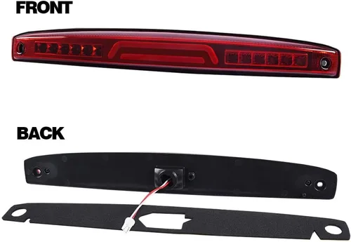 Vista 6 de VRracing Luces de freno LED traseras centrales traseras de repuesto para Dodge Ram 2500 3500 camión 2003-2006 2004 2005 lente roja