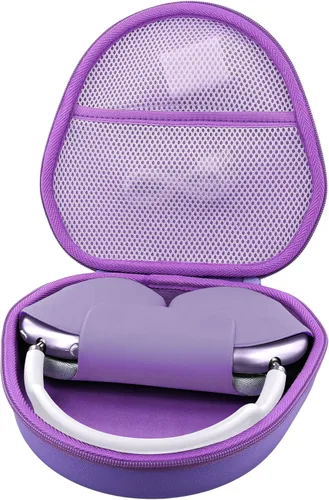 Vista 11 de khanka Estuche rígido de transporte para auriculares inalámbricos sobre la oreja de Apple AirPods Max 2/Apple AirPods Max, funda negra