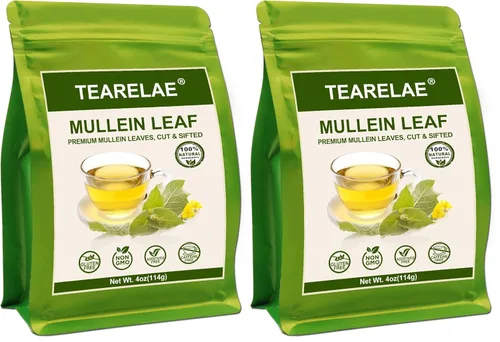 Vista 23 de TEARELAE - Hojas secas de hierba de artemisa natural - 4 oz/114 g - Té de artemisa Hoja suelta - Sin OMG, sin azufre - Hierbas secas 100% puras