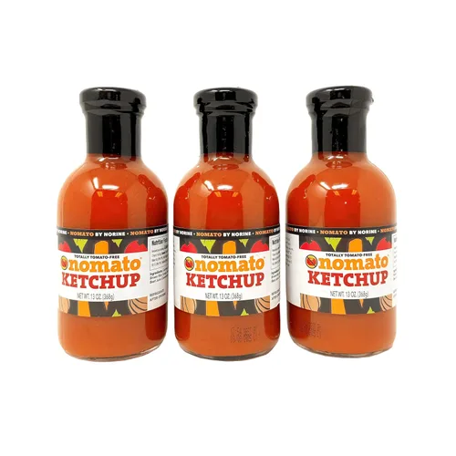 Vista 16 de Nomato - Paquete de 2 de Salsa de Ketchup Original Sin Tomate (13 oz) - Sin Tomate, Sin Gluten, Sin Nueces y Sin Lácteos (Ketchup, Paquete de 2)
