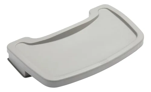 Vista 4 de Rubbermaid Commercial Products - Silla alta resistente, capacidad de 33 libras, platino, premontada, apilable, se adapta debajo de la mesa
