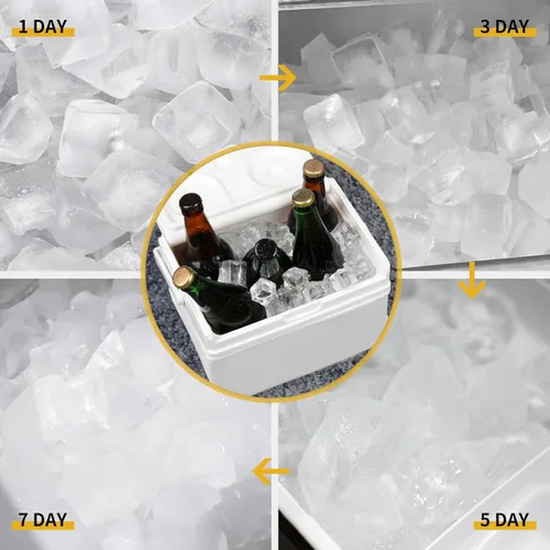 Vista 6 de Cooler Plug Replacement for RTIC, Large & Small Leak Proof Drain Plugs Compatible with RTIC 20QT 45QT 65QT Coolers with Two Drains