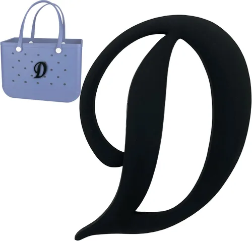 Adornos de bolsa para accesorios de bolsa Bogg, inserción decorativa con letras del alfabeto, adorno de bolsa Bogg para bolsa de playa de goma,