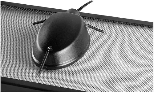 Vista 2 de Zilla Accesorios de terrario de reptiles de perfil bajo individual, negro