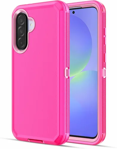 Vista 10 de Jiunai Funda para Samsung A23, a prueba de golpes, antipolvo, resistente, resistente, de doble capa, borde elevado, funda protectora al aire libre