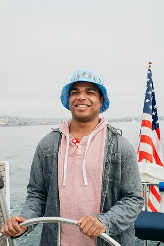 Vista 6 de Peter Grimm Colección de dibujos animados de Peanuts, sombreros de pescador de personajes unisex