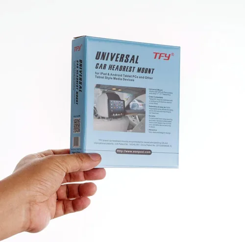 Vista 9 de TFY Soporte universal para reposacabezas de automóvil, compatible con tabletas de 7 a 11 pulgadas, iPad, Samsung Galaxy Tab & Note, correa