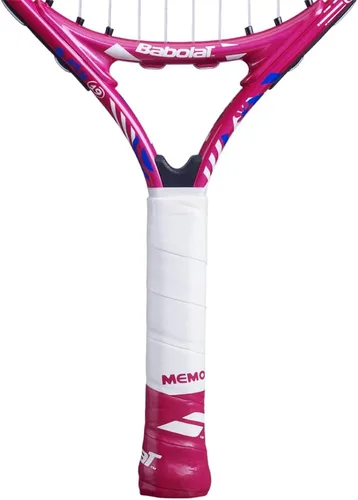 Vista 4 de Babolat B'Fly - Raqueta de tenis con 3 overgrips y 3 pelotas de tenis rosas