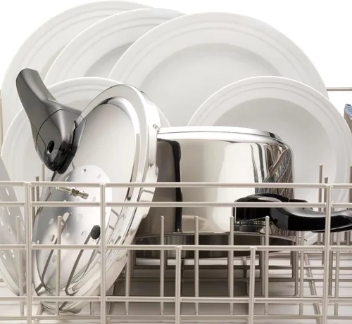 Vista 5 de Olla a presión Presto, de acero inoxidable, Plateado