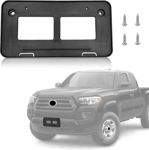 Vista 17 de Marco de matrícula frontal compatible con Chevy Colorado ZR2 2023 2024 2025, soporte de montaje para marco de matrícula, repuesto # 85553155