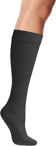 Vista 6 de Winterlace Calcetines para mujer, 6 pares de calcetines de vestir de nailon hasta la rodilla, opacos, elásticos