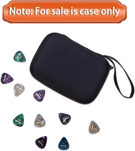 Vista 2 de LTGEM - Funda para púas de guitarra compatible con guardabarros, ChromaCast, D'Addario, JIM DUNLOP/UNLP MUSICAL INSTRUMENT, accesorios de guitarra