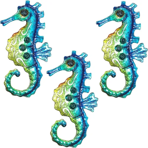 Vista 8 de BVLFOOK Arte de pared de cangrejo, decoración de San Valentín del océano costero, decoración temática de playa para baño, dormitorio, valla