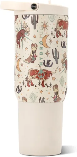 Vista 62 de HydroJug Sport - Botella de agua aislada de acero inoxidable de 20 onzas, All Star