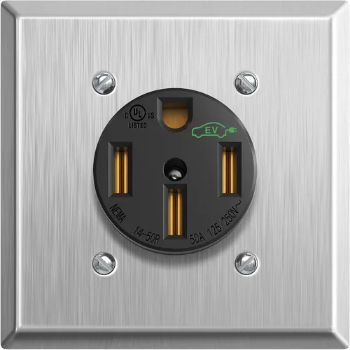 Vista 14 de SURAIELEC Caja de toma de corriente de 30 amperios para RV, caja de toma de corriente eléctrica cerrada y con candado para receptáculo RV/EV NEMA