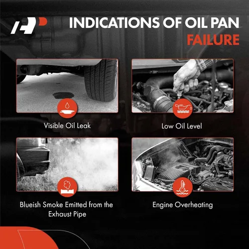 Vista 8 de A-Premium LS Swap - Kit de cárter de aceite de motor de perfil bajo, compatible con Chevy Nova Camaro Ventura Omega F-body LS1 LS2 LS3 LS6 5.7L 5.3L