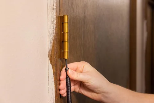 Vista 6 de HIT Tool Kit Pro Combo de 1/32" y 2/32" y removedor de pasadores de puerta con martillo de latón (2 herramientas)