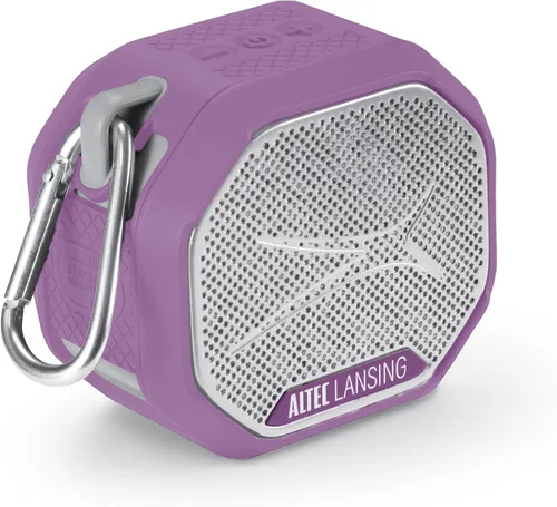 Vista 15 de Altec Lansing HYDRATREK - Altavoz Bluetooth magnético, impermeable IP67, altavoz portátil, emparejamiento inalámbrico verdadero, carga rápida USB-C