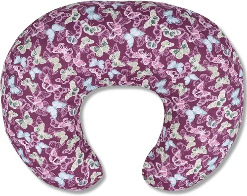 Vista 6 de x-vesolje Almohada de lactancia, almohada de lactancia materna con funda extraíble, almohada ergonómica para lactancia materna, almohada de apoyo