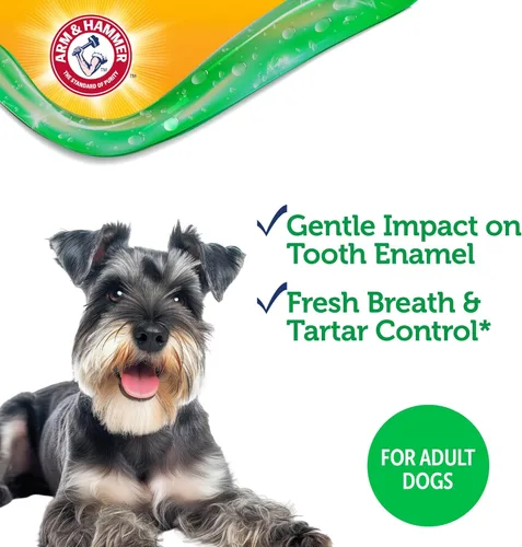 Vista 4 de Arm & Hammer Complete Care Gel Dental, Pasta de Dientes Estilo Gel para Perros - Aliento Fresco, Control de Sarro, Suave con el Esmalte, Sin Flúor