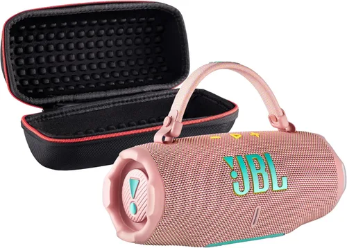Vista 14 de JBL Charge 6 - Altavoz Bluetooth portátil (negro) IP68 impermeable, a prueba de polvo y caídas, audio inalámbrico al aire libre 28 horas