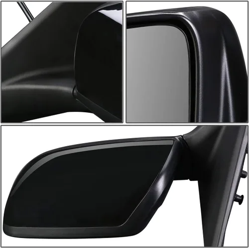 Vista 4 de DNA Motoring OEM-MR-NI1320236 Estilo de fábrica Powered+Heated Espejo de puerta lateral izquierdo compatible con 08-13 Nissan Rogue