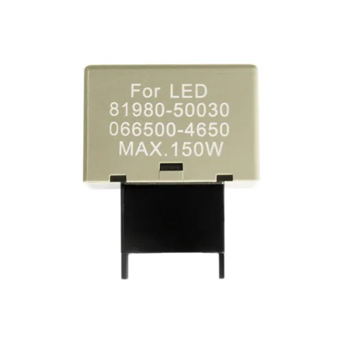 Vista 8 de SOCAL-LED LIGHTING 8-Pin LM449 81980-50030 Relé de intermitencia LED electrónico ajustable de velocidad para bombillas de señal de giro, problema