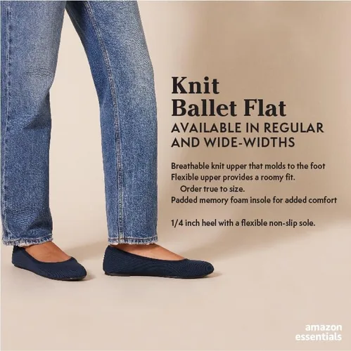 Vista 14 de Tienda Essentials Women's Knit Ballet Flat