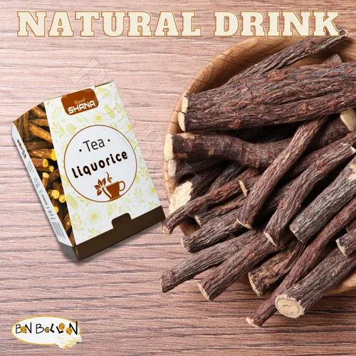 Vista 3 de Shana Natural Drink Té de hierbas Regaliz Regaliz Bebida de hierbas No OGM Sin Aditivos Sin Colorantes Artificiales Sin Cafeína Kosher Halal