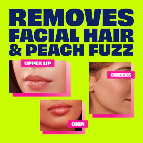 Vista 3 de Crema depiladora facial hidratante Nair, 2 onzas, 2 onza