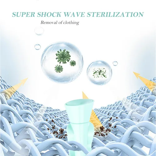 Vista 6 de Lavadora portátil Turbina Usb Powered Mini Lavadora de Viaje Compacto Ligero Limpiador de Lavandería