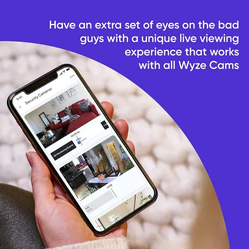 Vista 5 de Wyze - Kit de núcleo del sistema de seguridad para el hogar: hub, teclado, sensor de movimiento, sensores de entrada (x2); Compatible con Wyze Cam